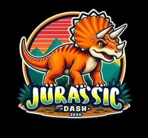 Jurassic Dash 5K & Fun Run 2026 logo