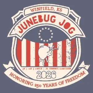 Junebug Jog 2026 logo