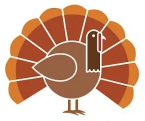 2026 Calvary Turkey Trot logo