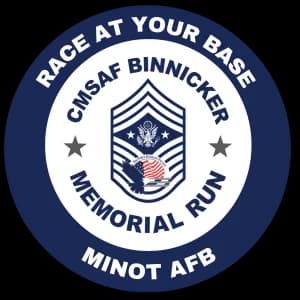 Minot AFB - CMSAF Binnicker Memorial Run 2026 logo