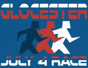 Glocester 4th of July Road Races 2026 logo
