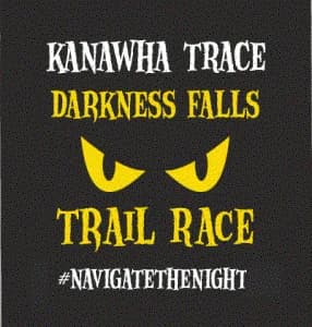 Kanawha Trace Darkness Falls Haunted Night Trail Run 2026 logo