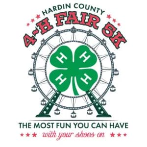 Hardin County Fair 4-H 5K Run/Walk 2026 logo