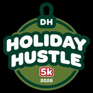 DH Holiday Hustle 5K & 1 Mile Walk/Run 2026 logo