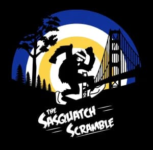 The Sasquatch Scramble 5K/10K/ENIGMATIC 11 MILER (live or virtual) 2026 logo