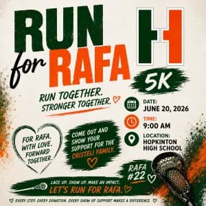 Run for Rafa Fun Run 2026 logo