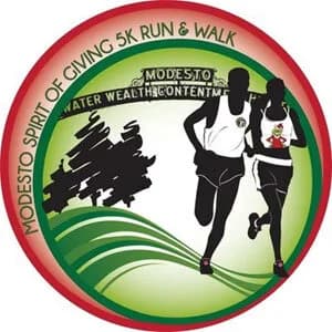 Modesto Spirit of Giving 5K Run & Walk 2026 logo