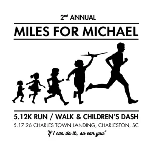 Miles for Michael 5.12K Run/Walk and Children’s Dash 2026 logo