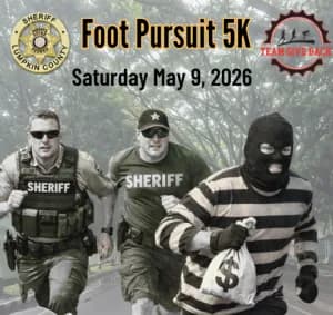Foot Pursuit 5K and Fun Run 2026 logo