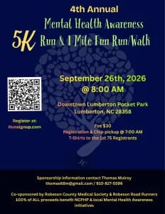 3rd Annual Mental Health Awareness 5K Run/Walk 2026 logo
