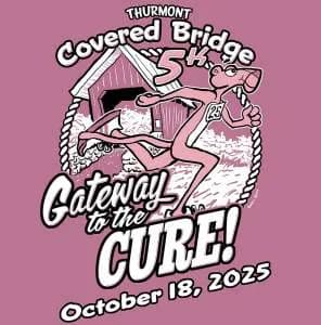 Gateway to the Cure Covered Bridge 5K 2026 logo