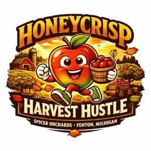 Honeycrisp Harvest Hustle 2026 logo