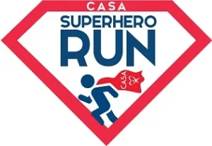 CASA Superhero 5K & Fun Run 2026 logo