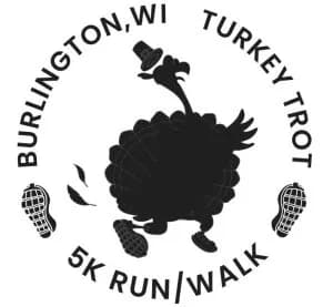 Burlington Turkey Trot 5k Run/Walk 2026 logo