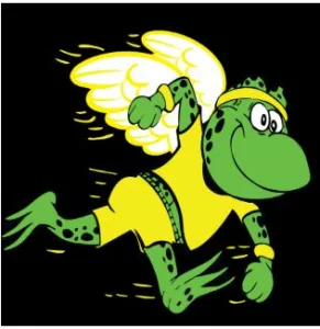 Dillsboro Homecoming Festival Flying Frog 5K 2026 logo