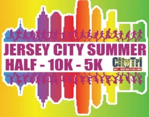 Jersey City Summer Half, 10K, and 5K 2026 logo