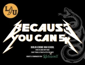 Because You Can 5K 2026 logo