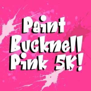 Paint Bucknell Pink 5K 2026 logo