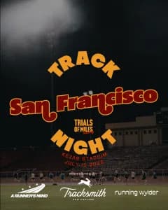 Track Night SF Presented by Tracksmith 2026 logo