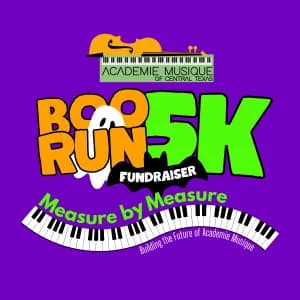 Academie Musique's Boo 5k/Fun Run 2026 logo