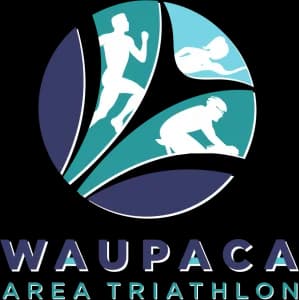 Waupaca Area Triathlon 2026 logo
