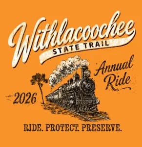 Withlacoochee State Trail Annual Ride 2026 logo