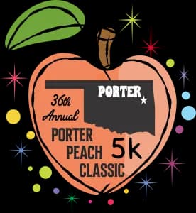 Porter Peach Classic 5k 2026 logo