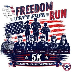 Freedom Isn't Free Run 5K - SPONSORSHIP 2026 logo