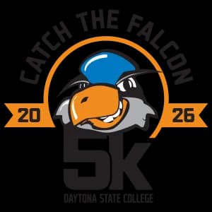 Catch the Falcon 5K Run and Walk presented by Team Rountree 2026 logo