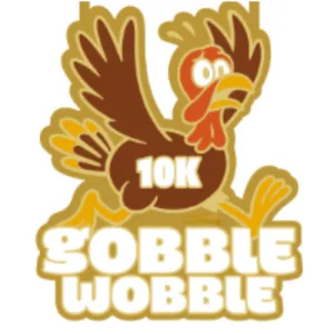 Gobble Wobble 10k 2026 logo