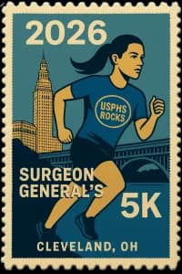 Virtual Surgeon General's 5K 2026 logo
