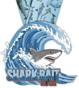 Shark Bait "Live Virtual" 5k/10k 2026 logo