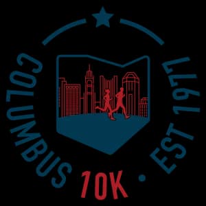 Columbus 10K presented by Barbasol 2026 logo