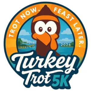 Trot Now, Feast Later-The Tribute 5k 2026 logo