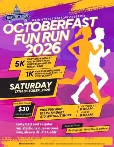 OctoberFAST Fun Run 5K and Kids 1K 2026 logo