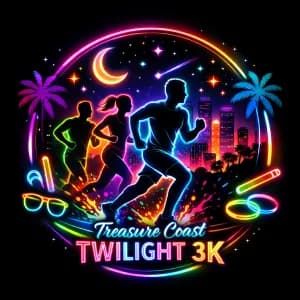Treasure Coast Twilight 3K Run/Walk 2026 logo