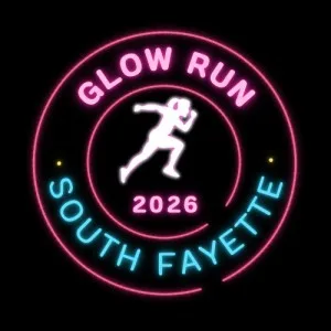 South Fayette Glow Run 2026 logo