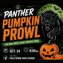 Panther Pumpkin Prowl 2026 logo