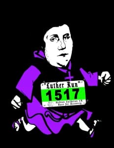 Luther Run" 5k Race for Recovery 2026 logo