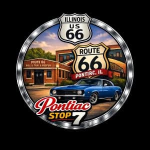 Solidarity Sidekick down Route 66 - Stop 7- Pontiac 6.6K 2026 logo