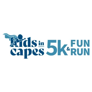 Kids in Capes 5K and Fun Run 2026 logo