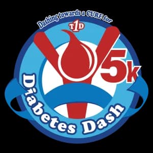 Diabetes Dash 5K Run/Walk with Virtual Option 2026 logo