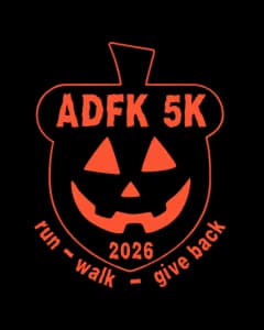 ADFK 5k Trick or Trot! 2026 logo