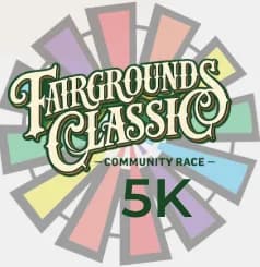 Fairgrounds Classic 5K Community Race 2026 logo