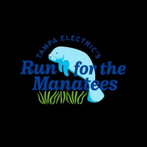 Tampa Electric's Run for the Manatees 2026 logo