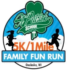 St. Patrick School 5K/1 Mile Family Fun Run 2026 logo