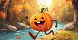 The Running Pumpkin 5K 2026 logo