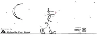 17th Annual Abbeville Rotary Club Reindeer Run 2026 logo