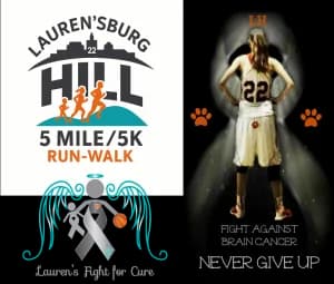 Lauren'sBurg 5 Mile/5k Run-Walk 2026 logo