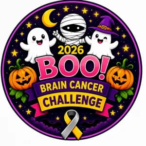 BOO! Brain Cancer Virtual 5K & 10K Walk/Run 2026 logo
